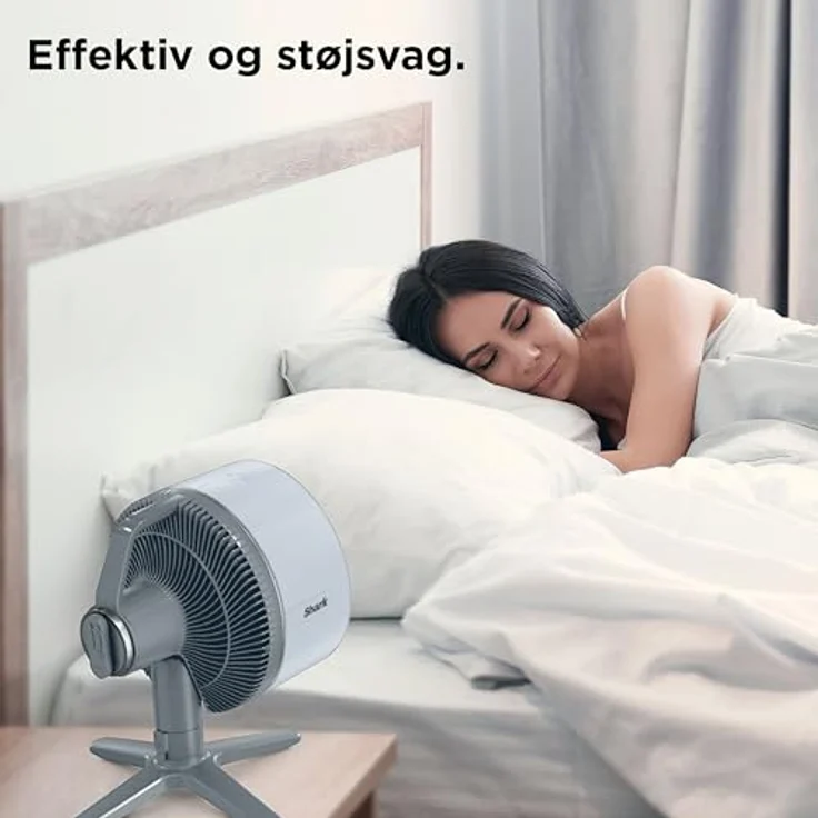 Shark FlexBreeze TableMate Akku-Ventilator, Hochgeschwindigkeits-Kühlung, 24h kabellose Laufzeit, 5 Geschwindigkeiten, 20 m Reichweite, leise & langlebig, oszillierend, Fernbedienung, Winter Fog – Bild 5