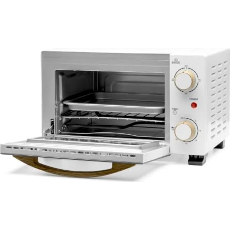 Orbegozo HO 990, Elektrobackofen mit 10 Litern Volumen und 800 W Leistung, Weiß – Bild 2