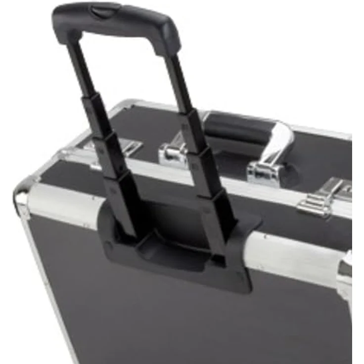 Alumaxx Pilotenkoffer, Carbonoptik, herausnehmbares Organizerfach, Silber-Schwarz, 41 l – Bild 9