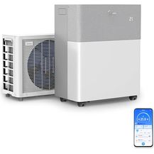 Image for Midea Portasplit Klimaanlage, 4-in-1 Mobile Klimaanlage, Kühlen, Heizen, Entfeuchten, Ventilieren, A++/A+, 12000 BTU, 3,5kW, für Räume bis zu 42 m², leise 39 dB(A)