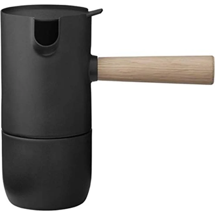 Stelton Stahl, Schwarz, 17.5 x 10.5 x 16.5 cm – Bild 2
