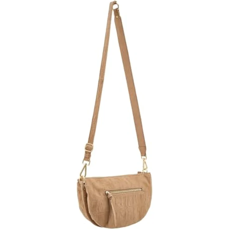 FredsBruder Velvet Wild Umhängetasche, 100% Leder, 28 cm x 6 cm x 17.5 cm, braun – Bild 3