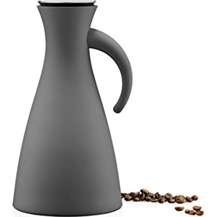 EVA SOLO 502803 Isolierkanne, 1 L, Edelstahl, Matt Grau, 15,5 x 15,5 x 29 cm – Bild 4