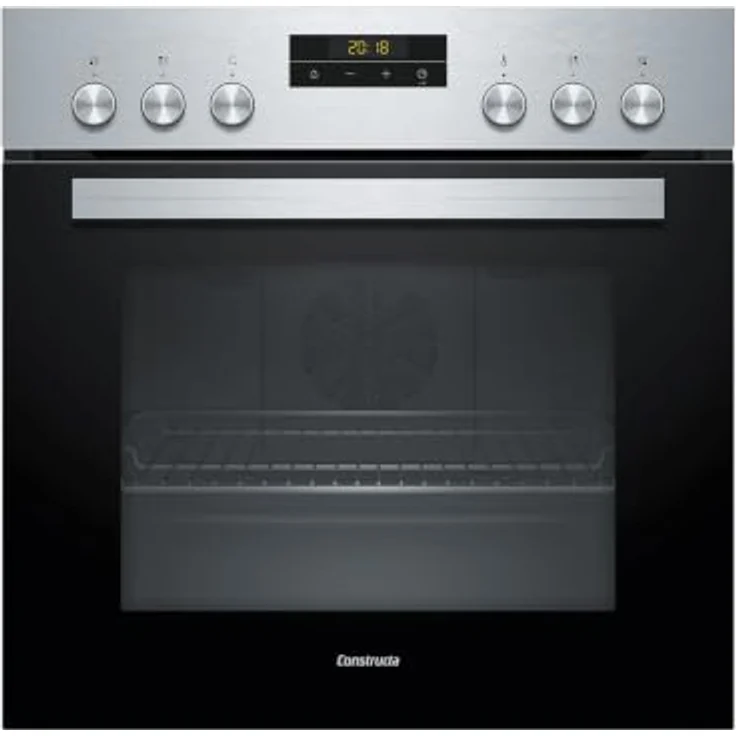 Constructa CX3HS607 Set Einbauherd CH2M60050 + Glaskeramikkochfeld CM323052, 5 Backofenfunktionen, Schnellaufheizung, 60 cm Kochfeldbreite, Vollglas-Innentür – Bild 2