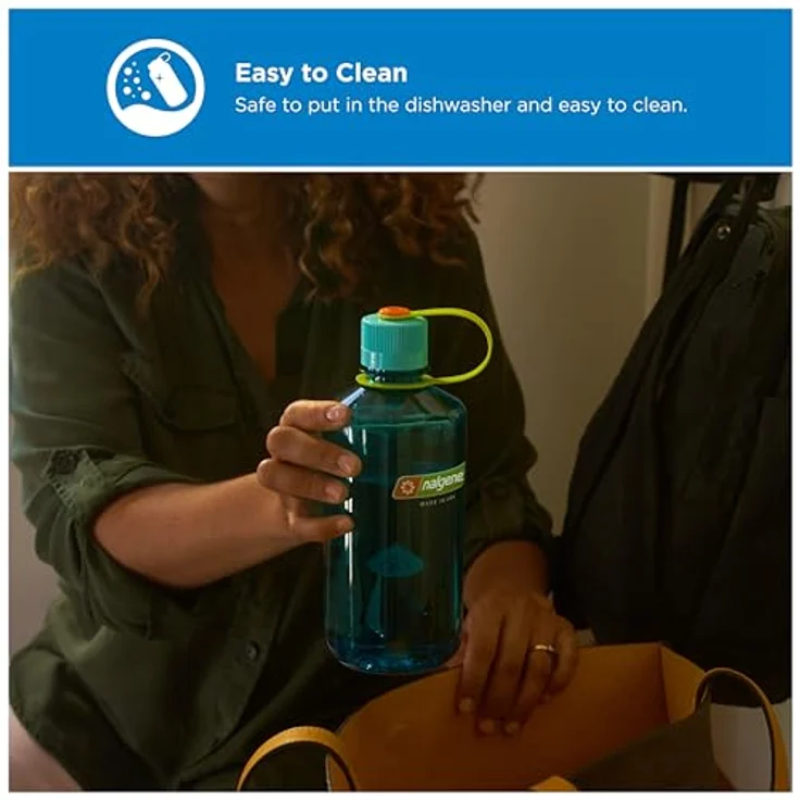 Nalgene Trinkflasche EH Sustain, 1 L, cerulean – Bild 4