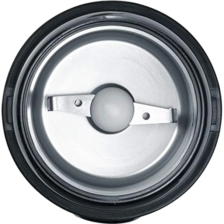 SEVERIN KM 3879 Kaffee- und Gewürzmühle, Edelstahlmesser (150 W, Max. Füllmenge 50 g, Integrierte Kabelaufwicklung) silber, 17.5 – Bild 4