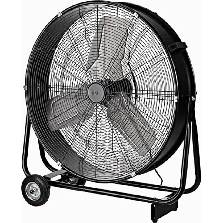 Be Cool BCIWM60CM, Ventilator mit 230 W Motor, neigungsverstellbar, Schwarz – Bild 1