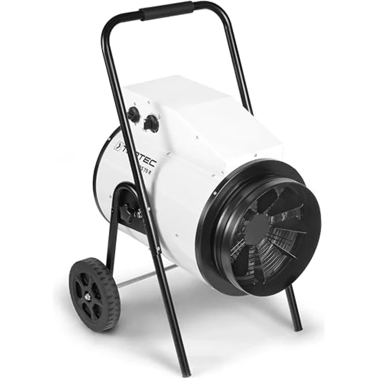 TROTEC Elektroheizer TDS 75 R mit 15 kW Heizlüfter Heizgerät Bauheizer mit integriertem Thermostat, Heizgerät – Bild 2