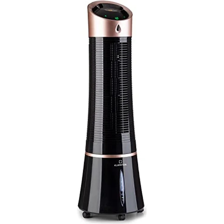 Klarstein Skyscraper Ice Smart, 4-in-1 Luftkühler & Ventilator mit Wasserkühlung, Luftreiniger und Luftbefeuchter, 210 m³/h, ohne Abluftschlauch – Bild 1