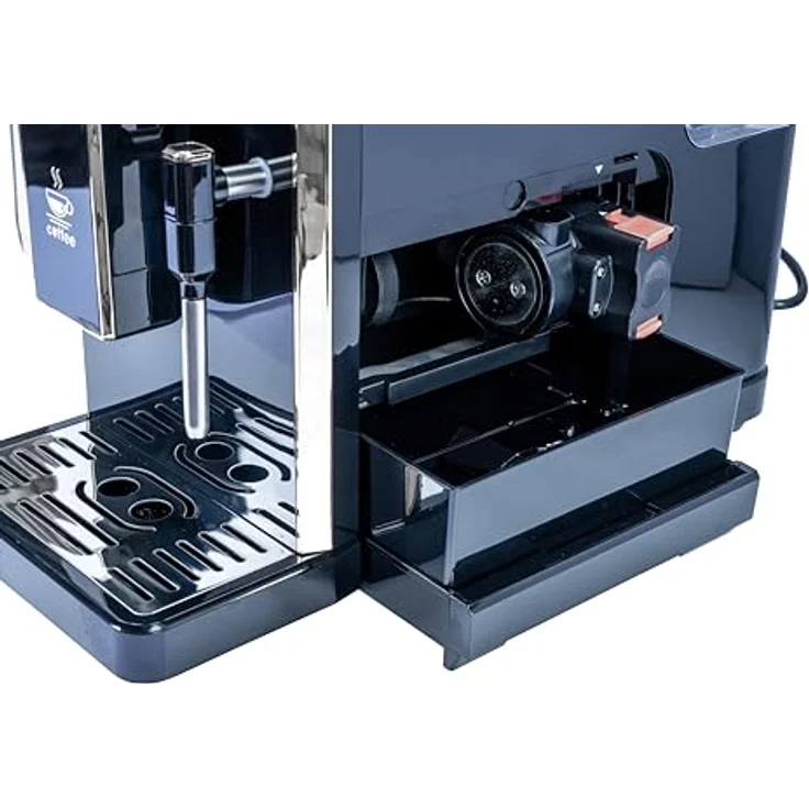 Tornado Kaffeevollautomat TCM-9008AGS, 20 Bar Kaffeeautomat in Gold Schwarz mit Milchaufschäumer – Bild 5