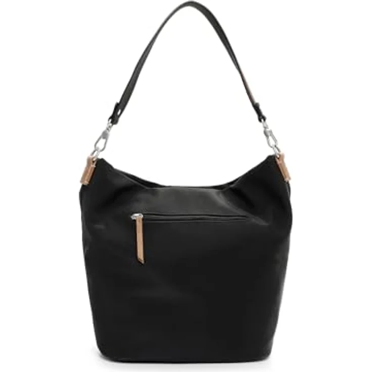 Tamaris TAS Kirsten Schultertasche 34 cm, schwarz, aus 100% Polyurethan, kompakt und stilvoll – Bild 3