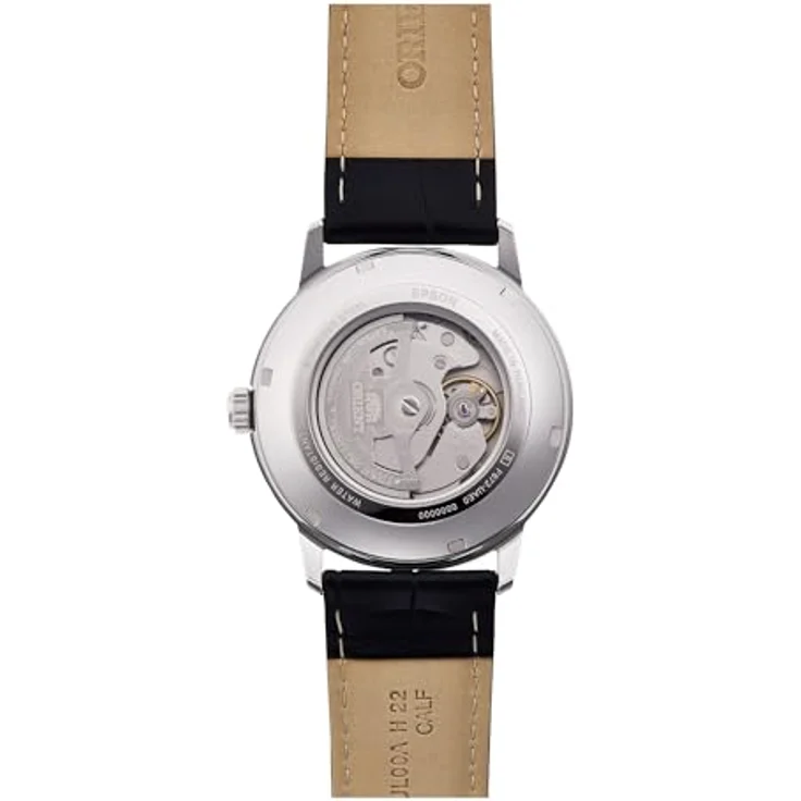 Orient RA-AC0F05B30B Contemporary Herrenuhr, Automatik 42mm, schwarzes Zifferblatt, Edelstahl, 5ATM wasserdicht – Bild 5