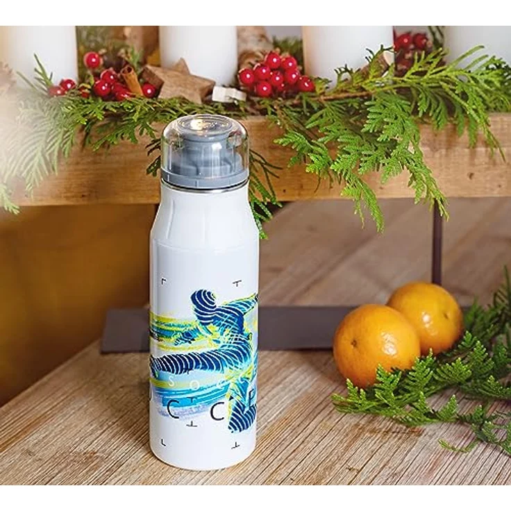 alfi elementBottle Edelstahlflasche, Edelstahl, Weiß, 600ml – Bild 3