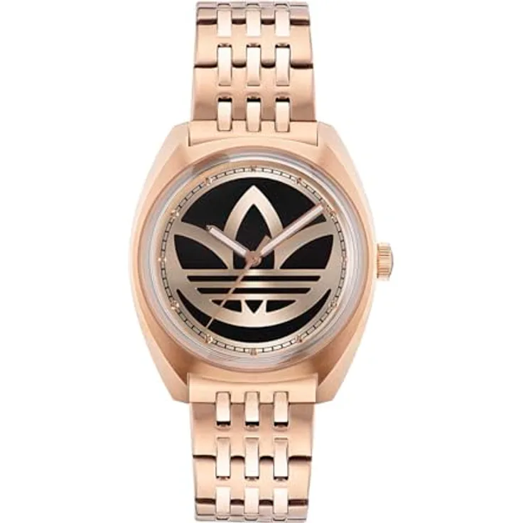 adidas Originals Quarzuhr CODE ONE 3H AOSY230242I, unisex Armbanduhr mit analoger Anzeige und Silikonarmband, modisches Design