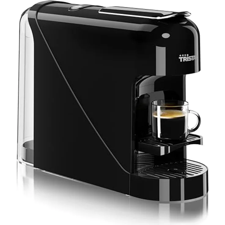 Tristar CM-2302 Kaffeebereiter, 0,8 L, 1400 W, Hochdruckpumpe mit 20 bar, kompatibel mit Nespresso-Kapseln