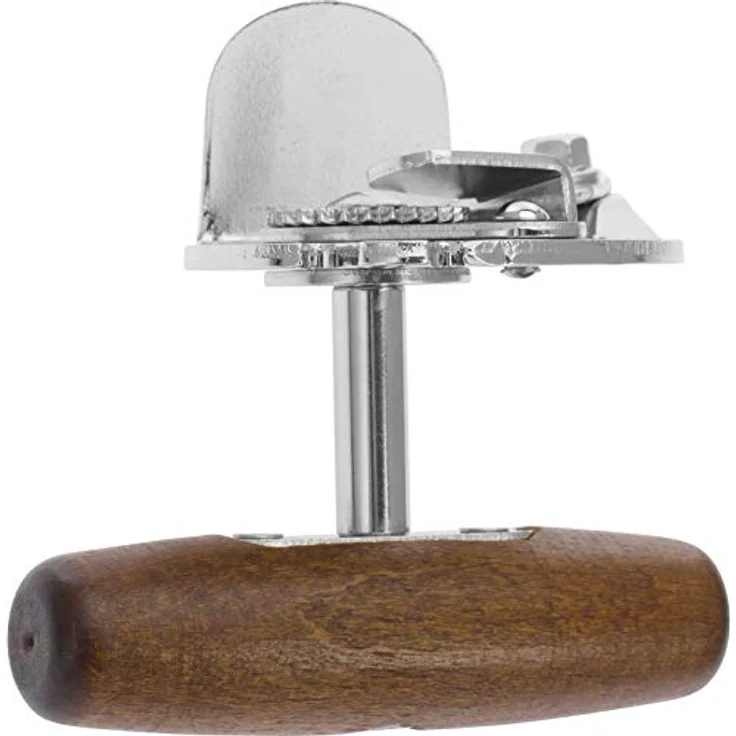 Westmark Profidosenöffner, Für den gewerblichen Gebrauch, für Dosen in Gastronomiegröße, Stahl-Holz, Titan, 12242260 – Bild 10