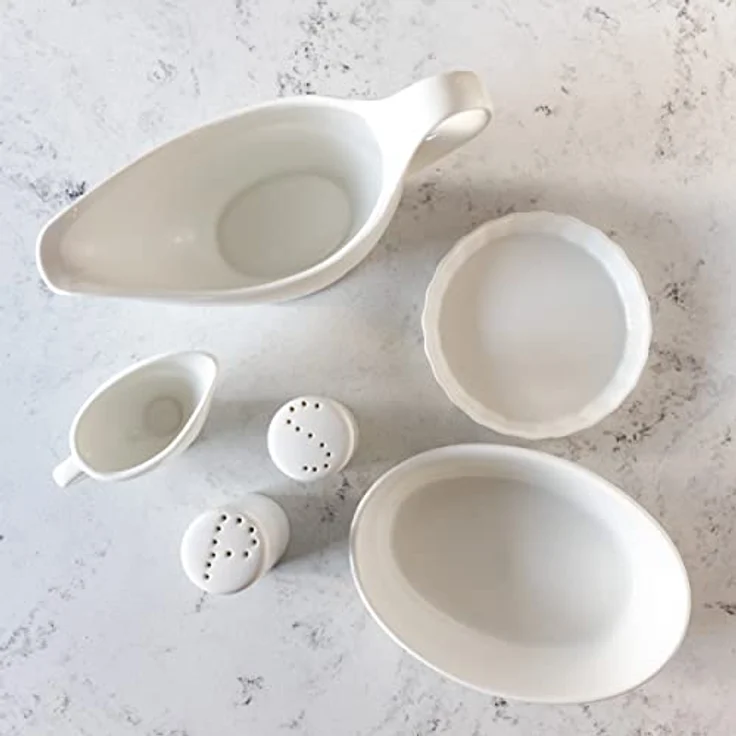 Maxwell Williams White Basics Salz- und Pfefferstreuer, zylindrisch, Porzellan, porzellan, Modern – Bild 7