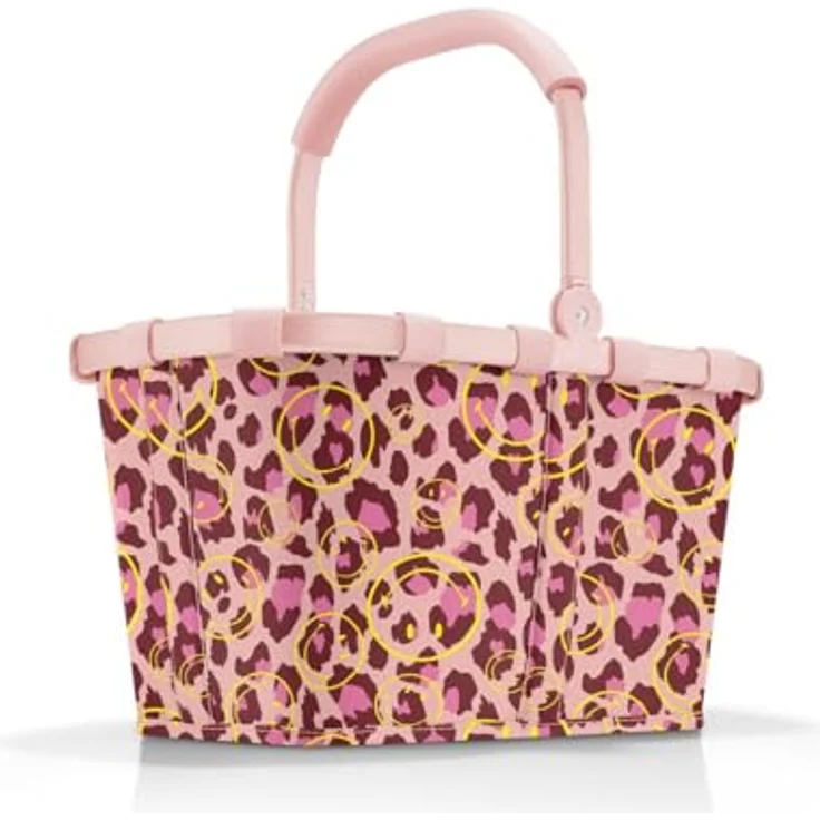 reisenthel Carrybag Einkaufstasche, 48 cm, rosa, aus 100% PET, praktische Tragehilfe – Bild 4
