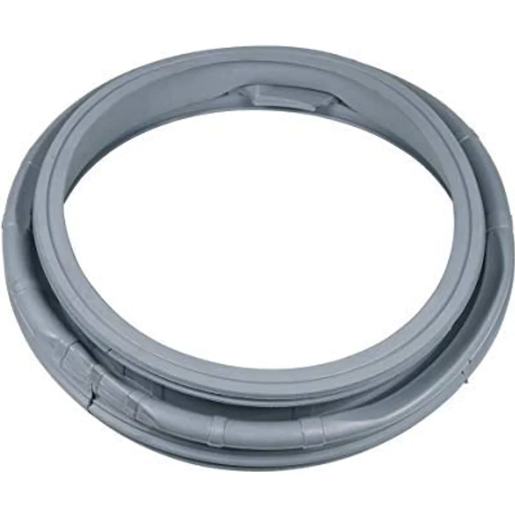 LUTH Premium Profi Parts Türmanschette Türdichtung, grau, kompatibel mit Samsung DC64-02750A DC64-02888A, 410mm x 410mm x 68mm, 3 Wasserausläufe – Bild 3