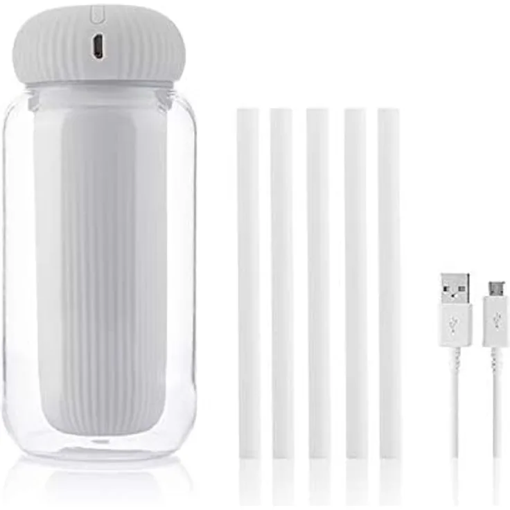 InnovaGoods Luftbefeuchter mit Ultraschall, Aromazerstäuber und LED-Licht Stearal
