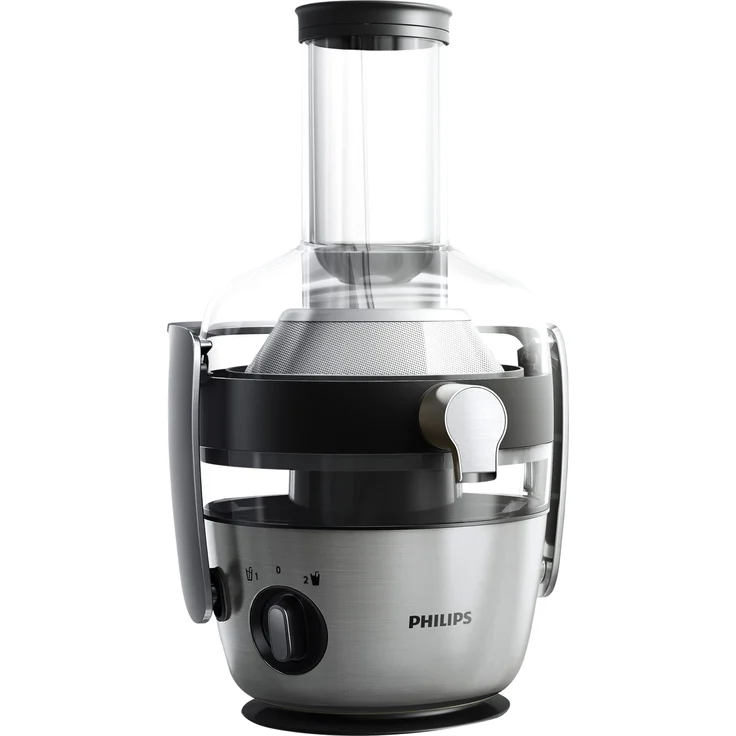 Philips HR1921-20 Entsafter (1100 W, FiberBoost, QuickClean Technologie, Vorspülfunktion) edelstahl – Bild 4