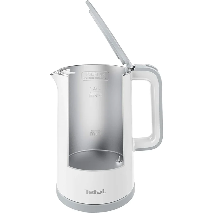 Tefal KO693110 Sense Wasserkocher, 1800 Watt, 1,5 Liter, 5 Temperatureinstellungen, doppelwandig, Kalkfilter, Warmhaltefunktion, Kunststoff, weiß – Bild 7
