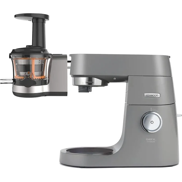 Kenwood Slow Juicer KAX720PL Zubehör für Kenwood Küchenmaschinen, elektrischer Entsafter mit 400ml Saftbehälter und Anti Tropf Funktion – Bild 2