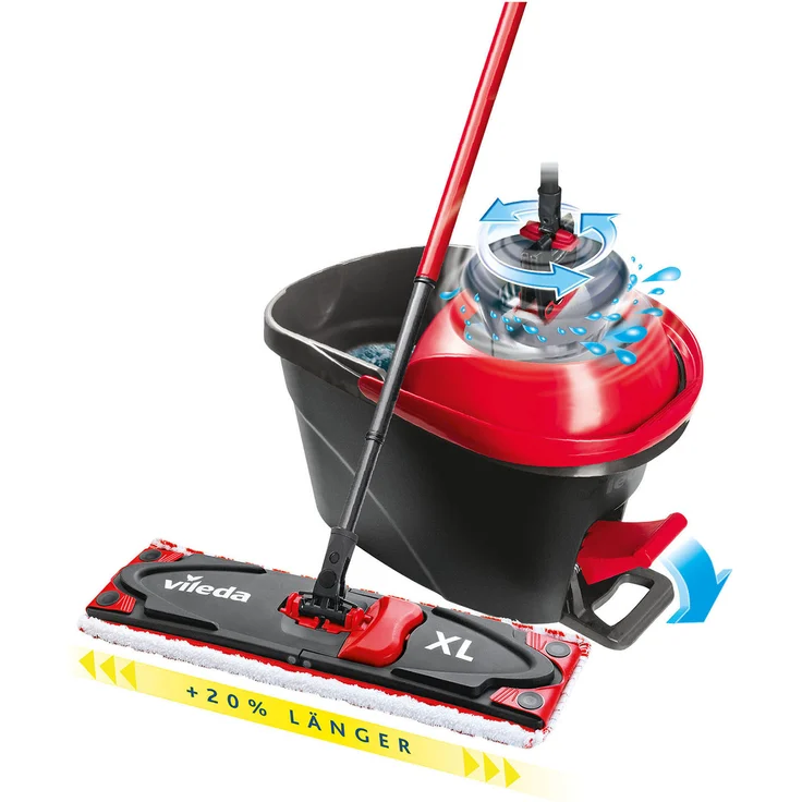 Vileda Ultramat XL TURBO Bodenwischer Set – Bild 1