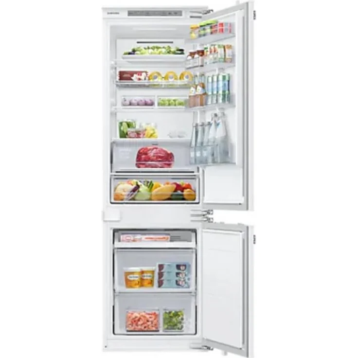 Samsung BRB26615EWW-EG Kühl-Gefrierkombination, Einbau, weiß, NoFrost, Schnellgefrieren, Breite 55 cm, Energieklasse E – Bild 2