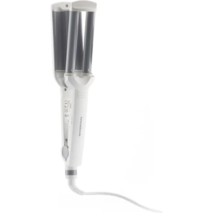 InnovaGoods® Keramikhaarstyler für Wellen Waavio, 55 W Leistung, Keramikplatte, Weiß und Grau
