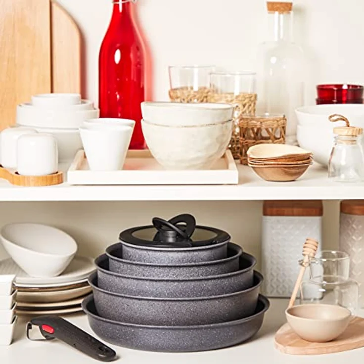 Tefal Ingenio Natural Force Stieltopf, 20 cm/2,1 l, stapelbar, antihaftbeschichtet, Induktion, hergestellt in Frankreich L3963002 - Preisvergleich – Bild 5