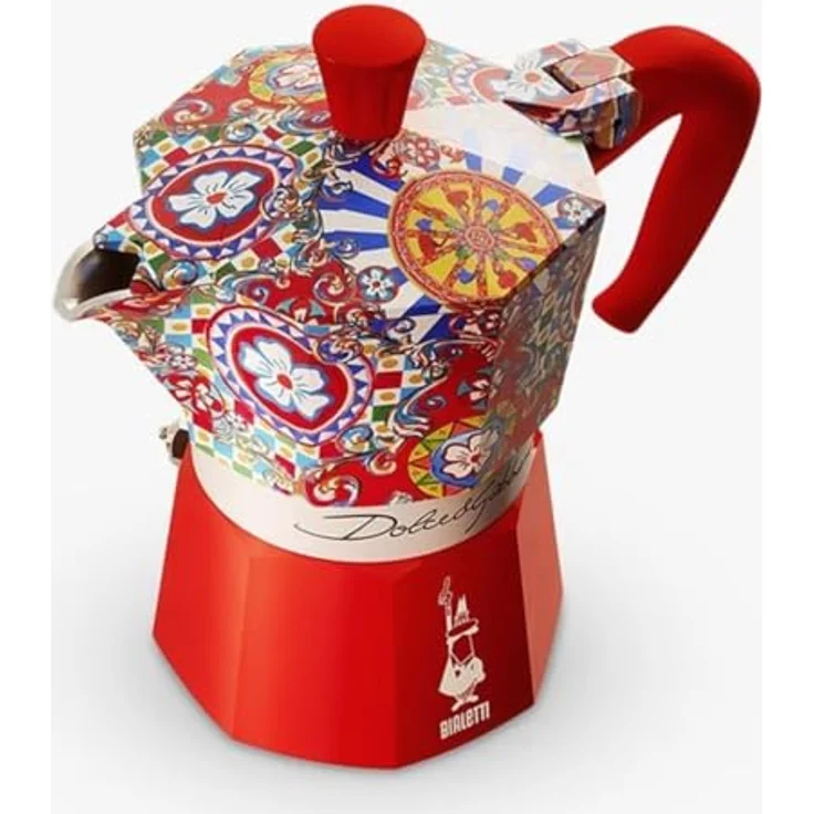 BIALETTI Espressokocher Bialetti Moka Express D&G, Aluminium für 6 Tassen, silberfarben, induktionsgeeignet – Bild 5