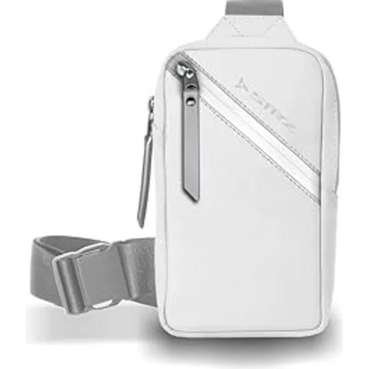 Polestream Strz by Barcelona Umhängetasche, 20,5 cm, 100% Polyester, natural white