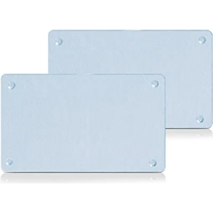 Zeller 26204 Glasschneidebrettchen 2-er Set 25 x 15 x 0.5 – Bild 2