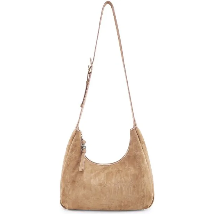 FredsBruder Velvet Wild Umhängetasche, 100% Leder, braun, 26.5 cm x 8 cm x 17.5 cm