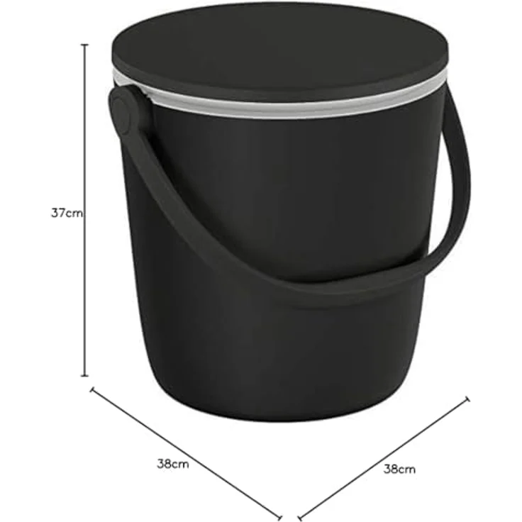 Keter Outdoor-Flaschenkühler Go Bar, 15 L stufenlos ausziehbare Tischplatte isoliertes Doppelwand-System, Graphit – Bild 3