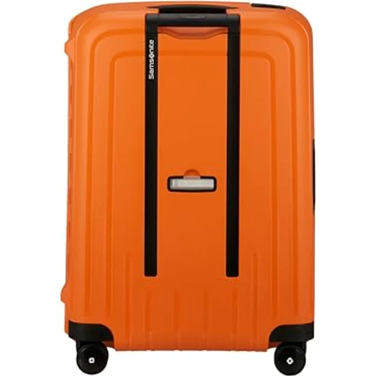 Samsonite S'Cure Hartschalenkoffer 69 cm - Mittelgroßer Trolley mit 4 Rollen, TSA-Schloss, 79 L, leicht, Orange (Apricot) – Bild 4