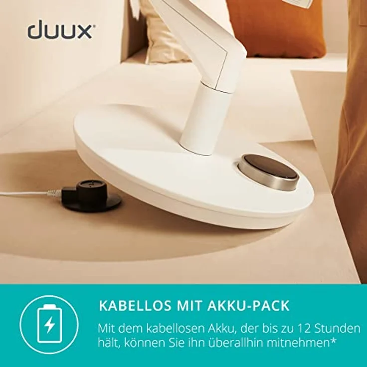 Duux Whisper Flex Ultimate Smart Ventilator Weiß Haushalts-Lamellenlüfter Weiß Flur Tisch Acrylnitril-Butadien-Styrol (ABS) Polypropylen (PP) 13 dB 30 RPM – Bild 3