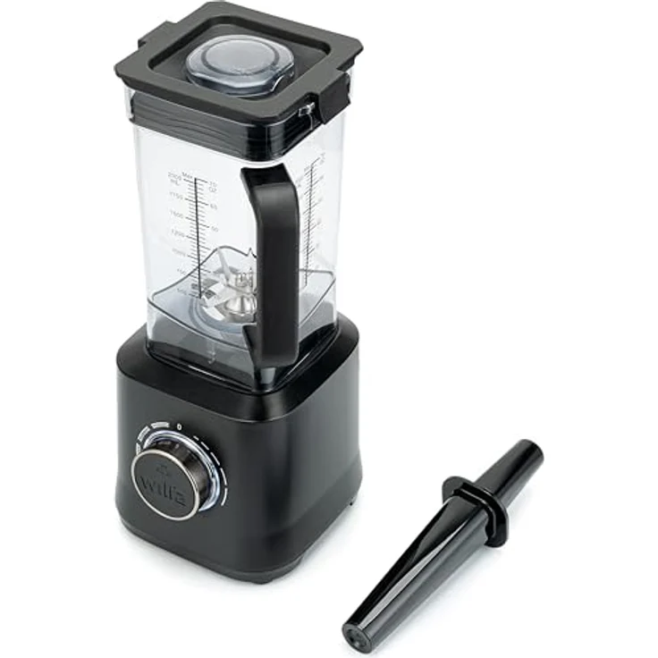 Wilfa Powerfuel 1800 Blender, Standmixer mit 1800W Motor, 27.000 U/min, 1,8L Tritan-Gefäß, Schwarz – Bild 4