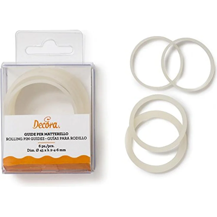 DECORA 9260275 6ER-Pack FÜHRUNGSRINGE FÜR ROLLSTÄBE GROß – Bild 3
