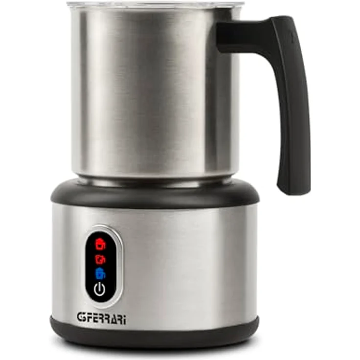 G3 Ferrari G10198 "Choco-Lat" Milchaufschäumer, 250 ml, 600 W, Edelstahlbecher, 3 Funktionen, Touchscreen, leichte Reinigung – Bild 1