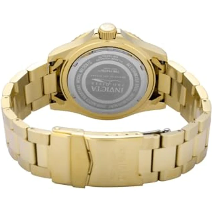 Invicta Pro Diver 26975, Edelstahl Herren Quarzuhrwerk mit schwarzem Zifferblatt, 40mm, 20 bar wasserdicht, 2 Jahre Garantie – Bild 3