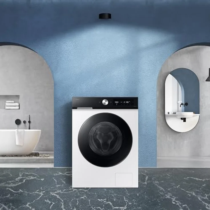 Samsung Waschtrockner WD7400D WD9BDB7B85GEU2, 9 kg, 6 kg, 1400 U/min, AI Wash, weiß – Bild 6