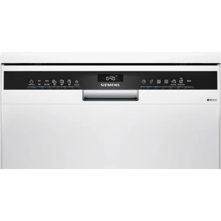 Siemens iQ300 SN23EW28AE, Freistehender Geschirrspüler, 60 cm, Weiß, 13 Maßgedecke, 6 Programme, 42 dB(A) – Bild 3
