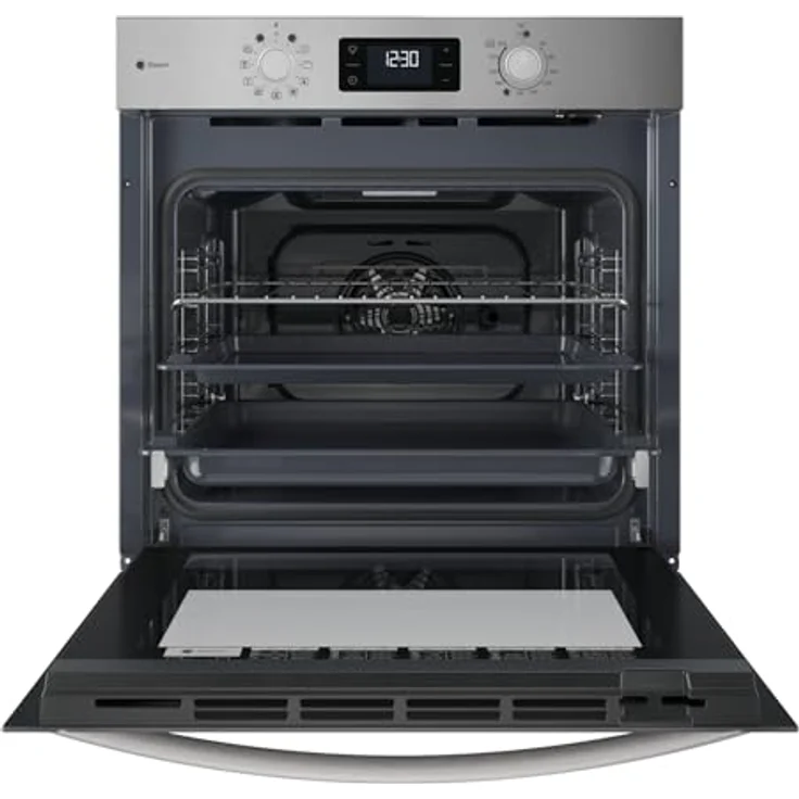 Privileg PBA2S85HU1I Einbau-Heissluftbackofen, 71l, 11 Funktionen, Hydrolyse & Dampffunktionen, Turn&Go, Multi-Level-Kochen, Schwarzglas – Bild 3