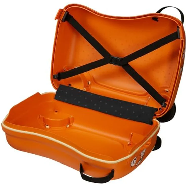 Samsonite Kinderkoffer Dream2Go Ride-on Trolley, Tiger, 4 Rollen, Handgepäck-Koffer für Kinder mit Fahrfunktion – Bild 6