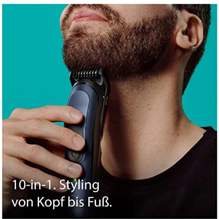 Braun Haarschneider All-In-One Styling Set MGK7410, 10-in-1 Barttrimmer, Wasserdicht – Bild 2