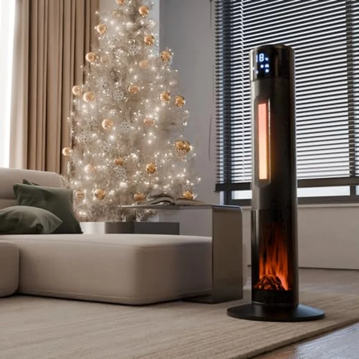 Tronitechnik Turm-Keramikheizer mit 2000 Watt, PTC Keramikheizelement TT-KH-073, Heizlüfter – Bild 9