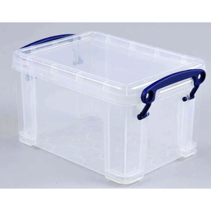 Really Use Box Vorratsdosen 5-Kunststoff 1,6 l transparent farblos, Recycling, abnehmbarer Deckel – Bild 1