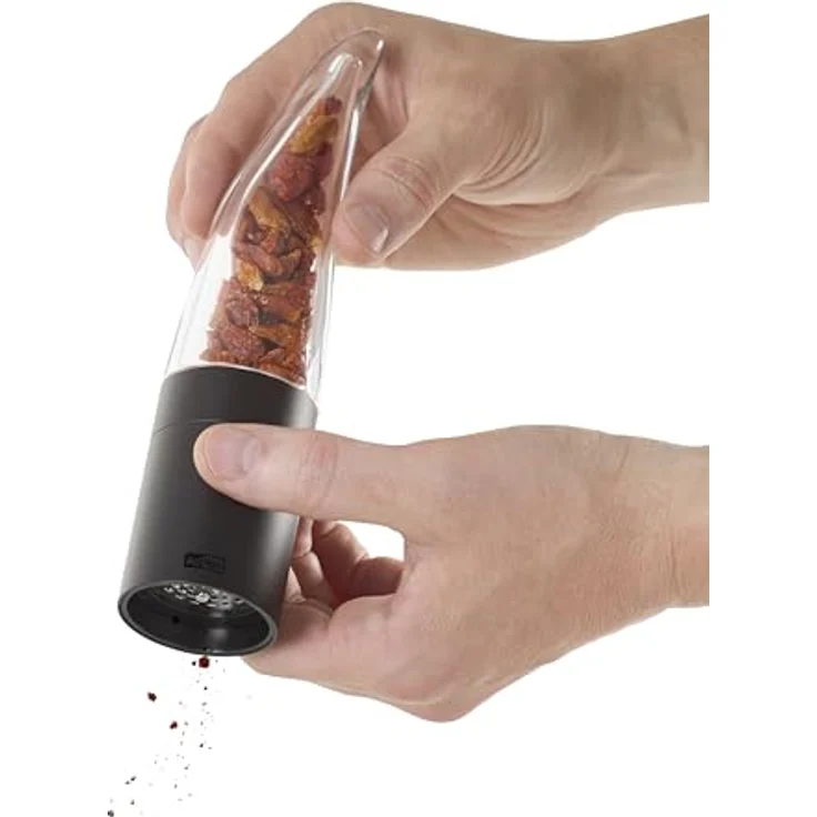 AdHoc Chilimühle Pepe, manuelle Gewürzmühle in Kupferoptik für getrocknete Chilischoten, patentiertes SchneidWerk® – Bild 3
